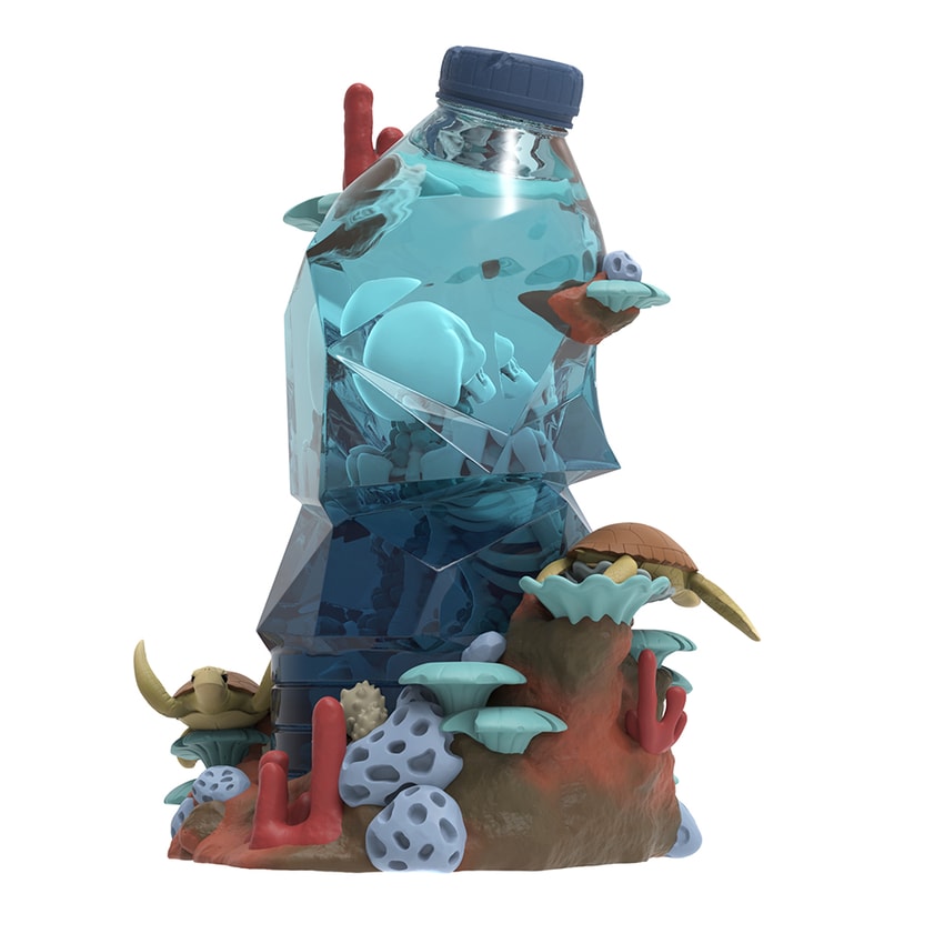 Message In A Bottle Polystone Statue by Mighty Jaxx | Sideshow