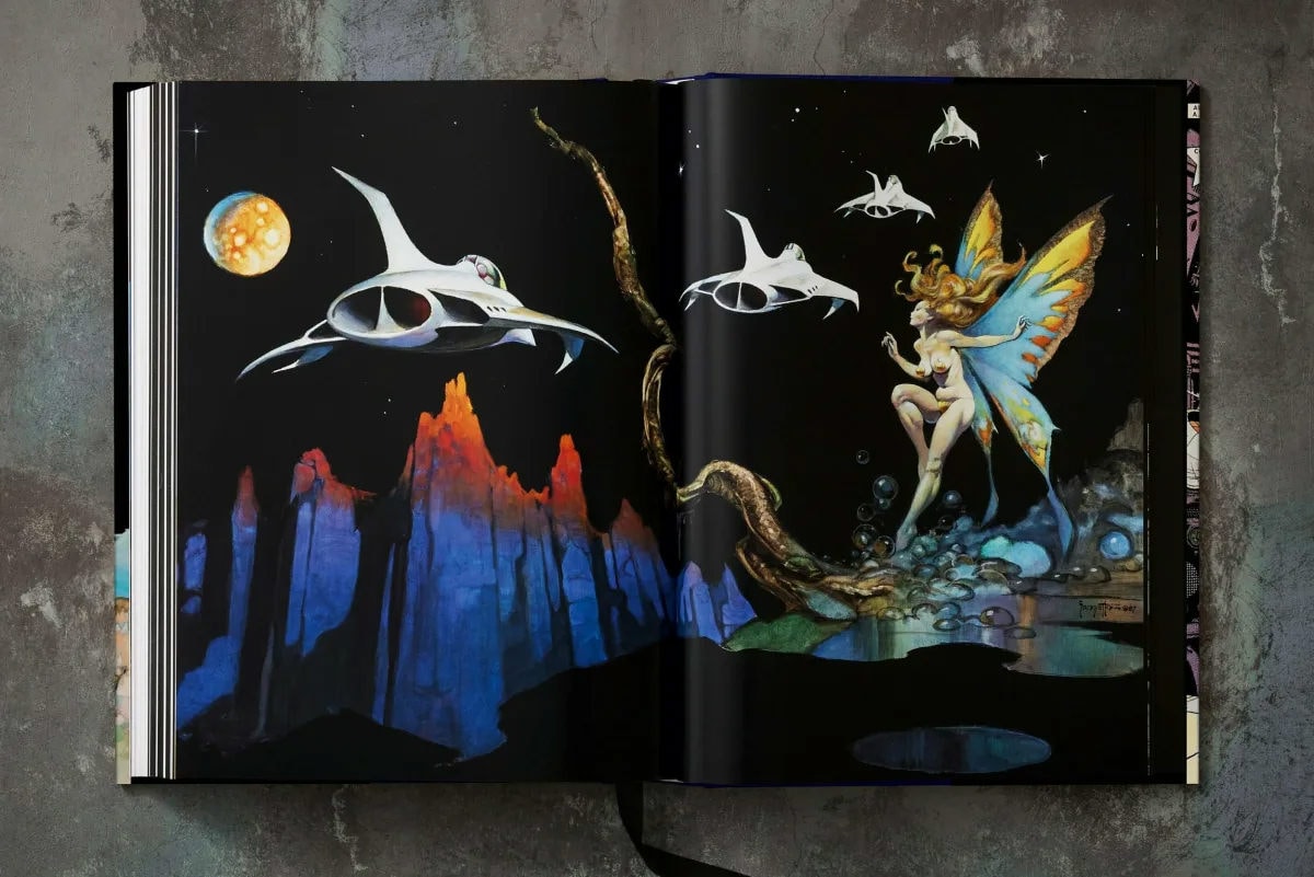 Frank Frazetta The Fantastic Worlds of Frank Frazetta Book - Prototype Shown View 6