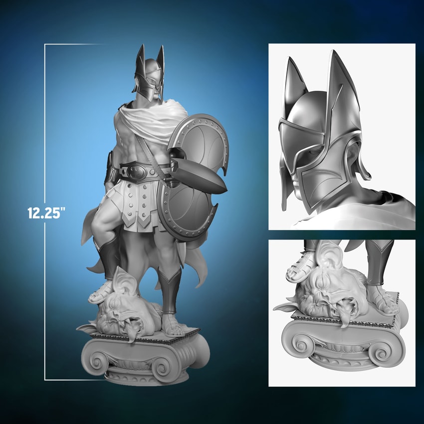 Batman: Champion of Gotham City (Silver Edition)- Prototype Shown View 2