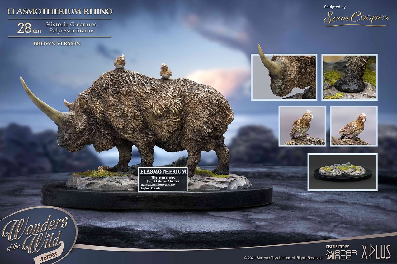 Elasmotherium Rhino (Brown Version) Collector Edition - Prototype Shown