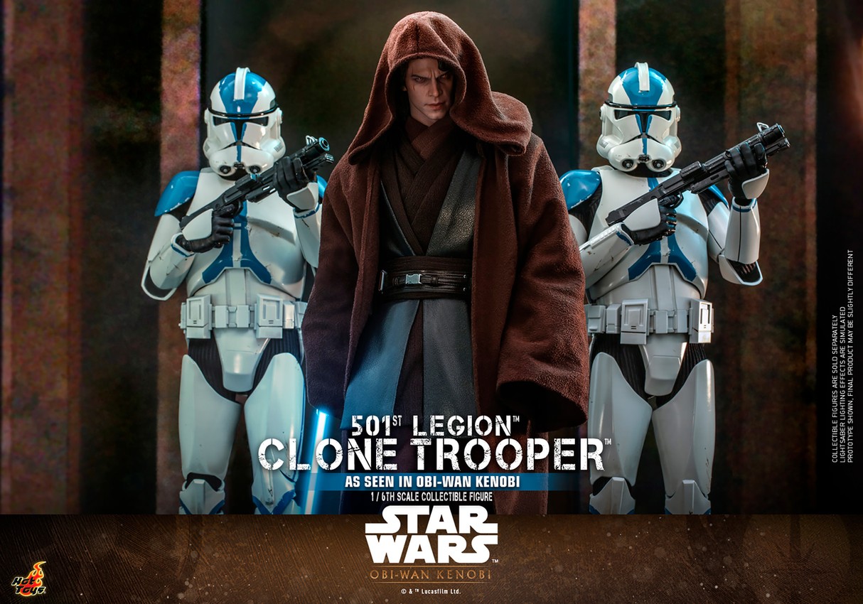 501st Legion Clone Trooper Sixth Scale Figure by Hot Toys