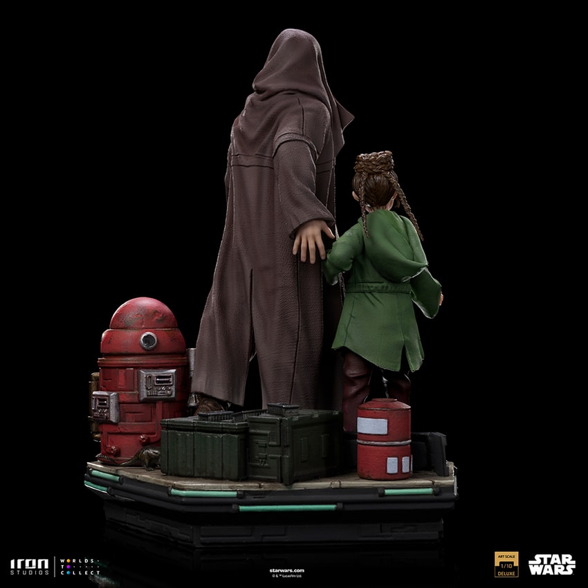 Obi-Wan and Young Leia Deluxe- Prototype Shown View 5