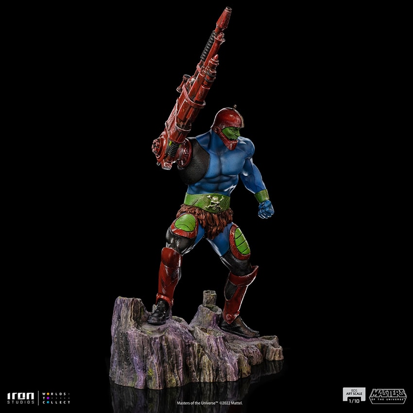 Masters of the Universe Trap Jaw 1:10 Scale Statue - Prototype Shown View 6