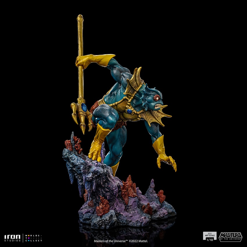 Masters of the Universe Mer-Man 1:10 Scale Statue - Prototype Shown View 3