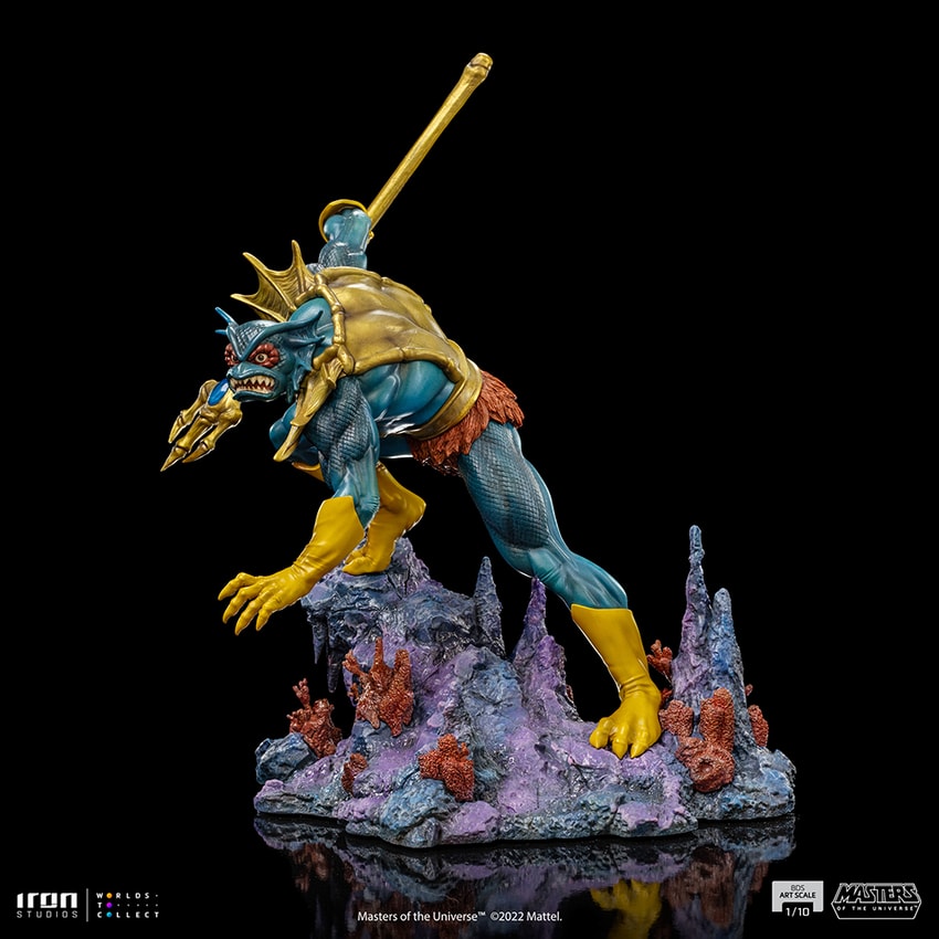 Masters of the Universe Mer-Man 1:10 Scale Statue - Prototype Shown View 6