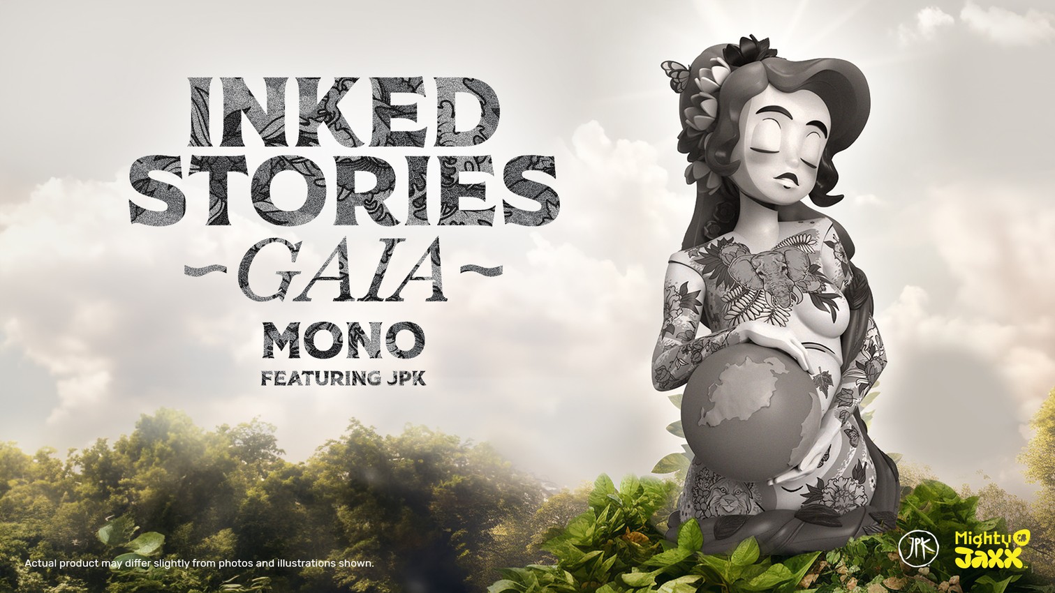 mighty jaxx inked stories 2点セット Mighty Jaxx Inked Stories Eve Tattoo Girl Limited Edition