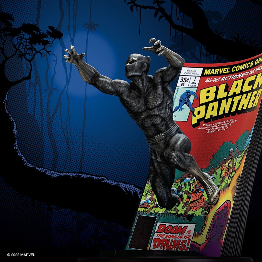 Black Panther Volume 1 #7 Figurine- Prototype Shown View 1
