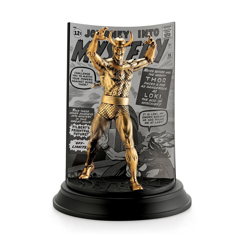 Loki (Gilt) Figurine- Prototype Shown View 1
