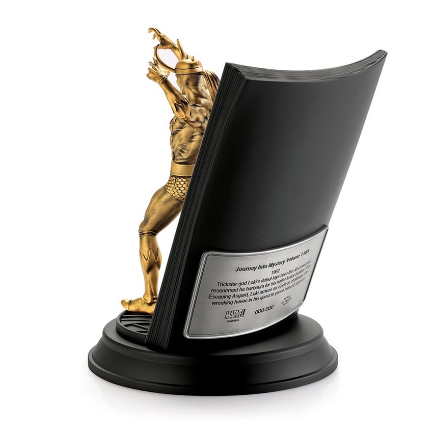 Loki (Gilt) Figurine- Prototype Shown View 4