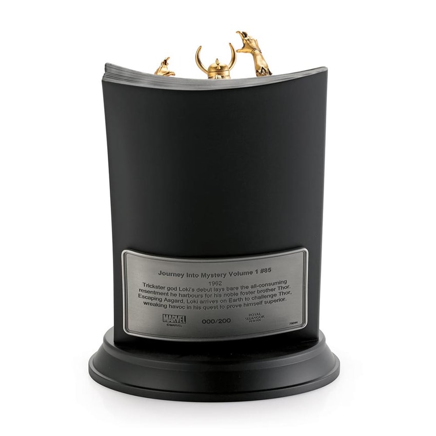 Loki (Gilt) Figurine- Prototype Shown View 5