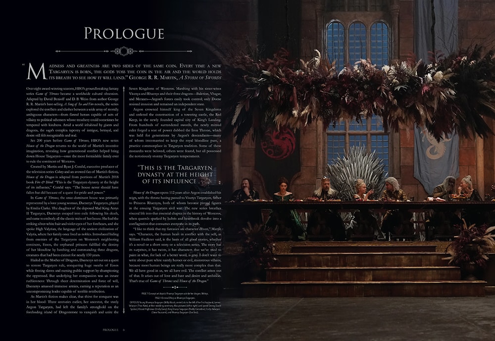 Game of Thrones: House of the Dragon - Inside the Creation of a Targaryen Dynasty- Prototype Shown View 1