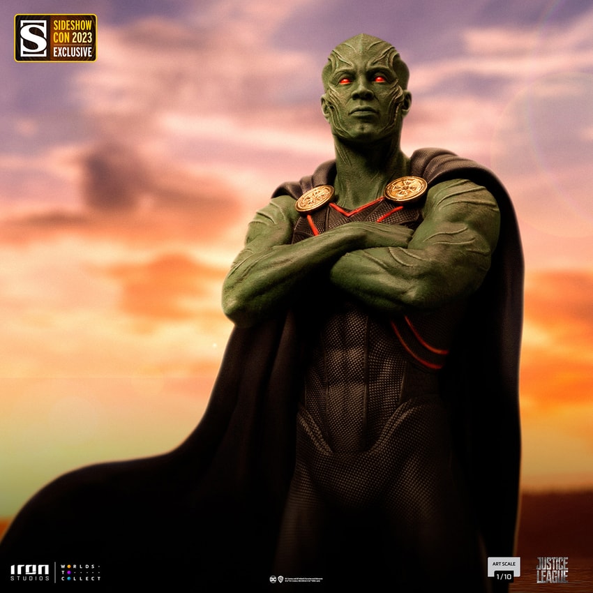 Martian Manhunter Art Scale 1:10 Statue by Iron Studios | Sideshow