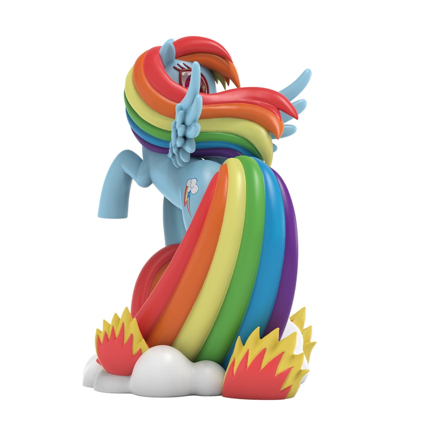 Rainbow Dash Vinyl Collectible by Mighty Jaxx | Sideshow Collectibles