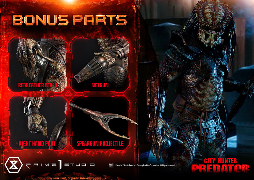 Predator City Hunter Predator (Deluxe Bonus Version) 1:3 Scale Statue - Prototype Shown View 2