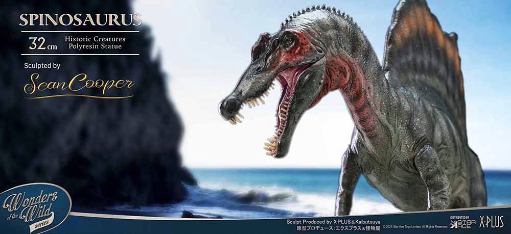 Pre-Historic Creatures Spinosaurus 2.0 (Land Version) Deluxe Statues - Prototype Shown View 6