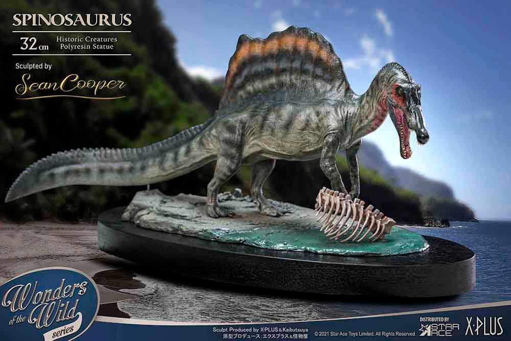 Pre-Historic Creatures Spinosaurus 2.0 (Land Version) Deluxe Statues - Prototype Shown View 4