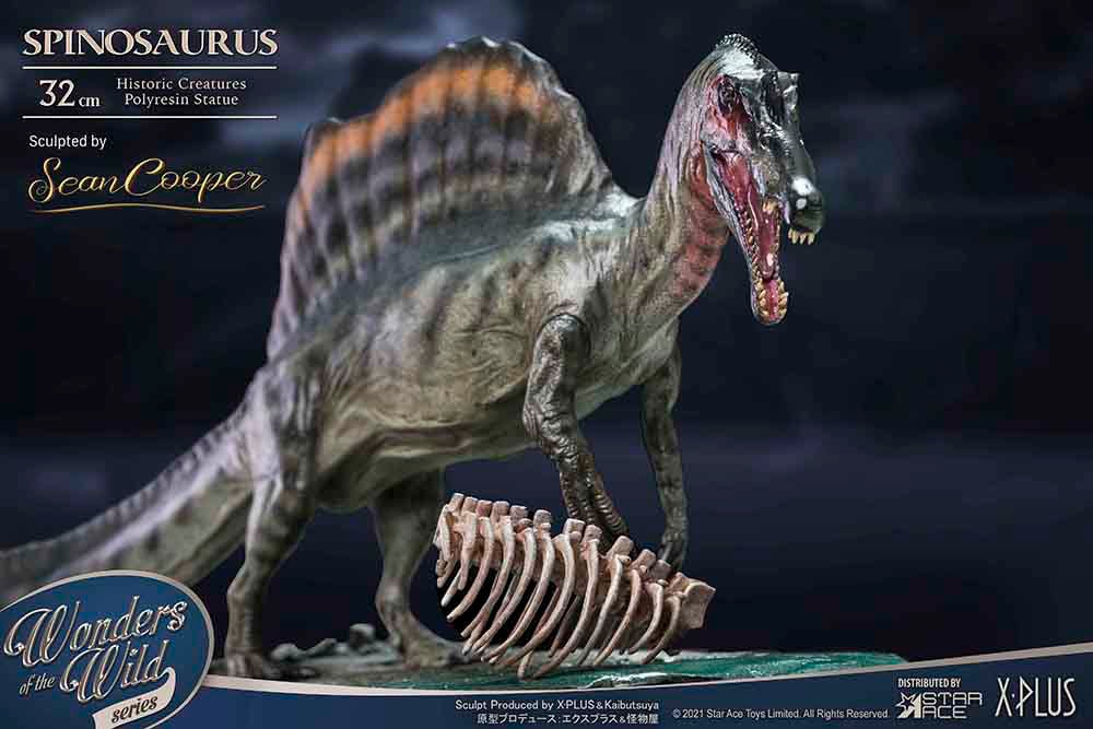 Pre-Historic Creatures Spinosaurus 2.0 (Land Version) Deluxe Statues - Prototype Shown View 5