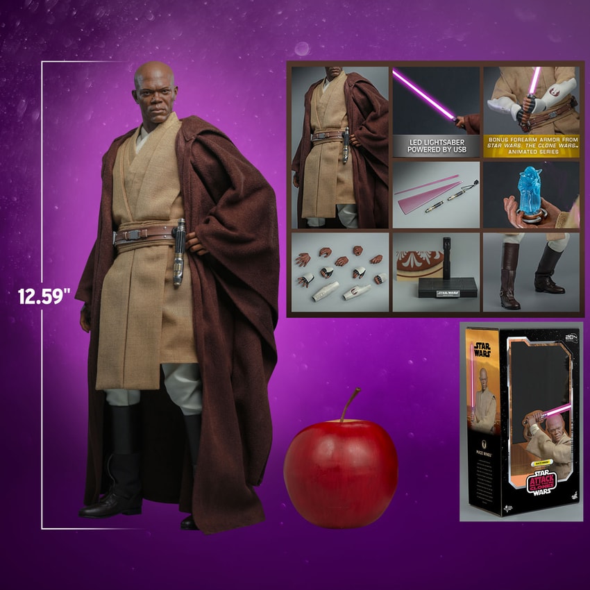 Mace Windu Sixth Scale Figure by Hot Toys | Sideshow Collectibles