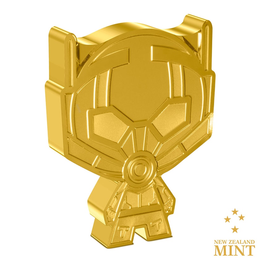 Marvel Ant-Man Chibi 1oz Silver Coin Silver Collectible - Prototype Shown View 6