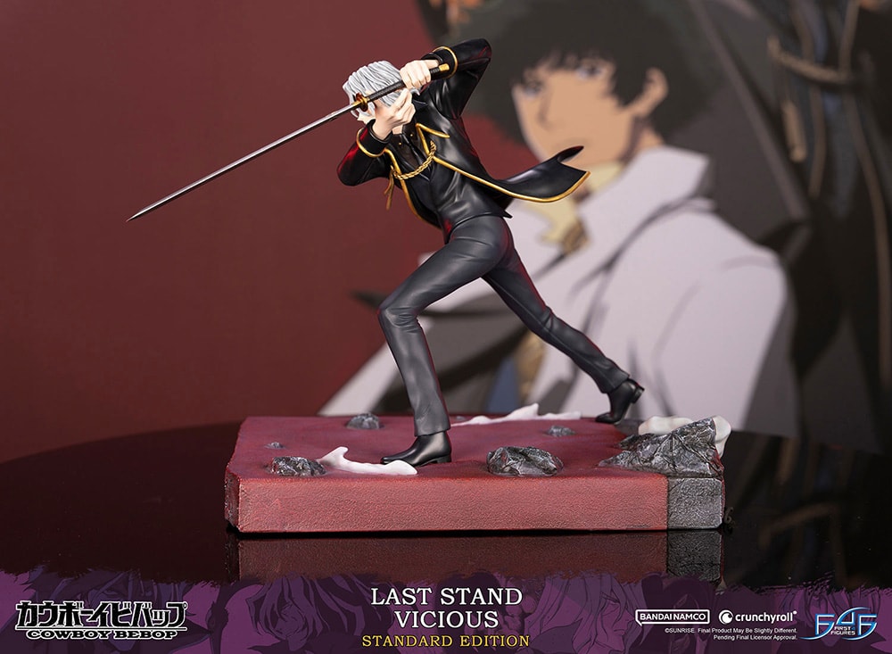 Cowboy Bebop Last Stand Vicious Statues - Prototype Shown View 5