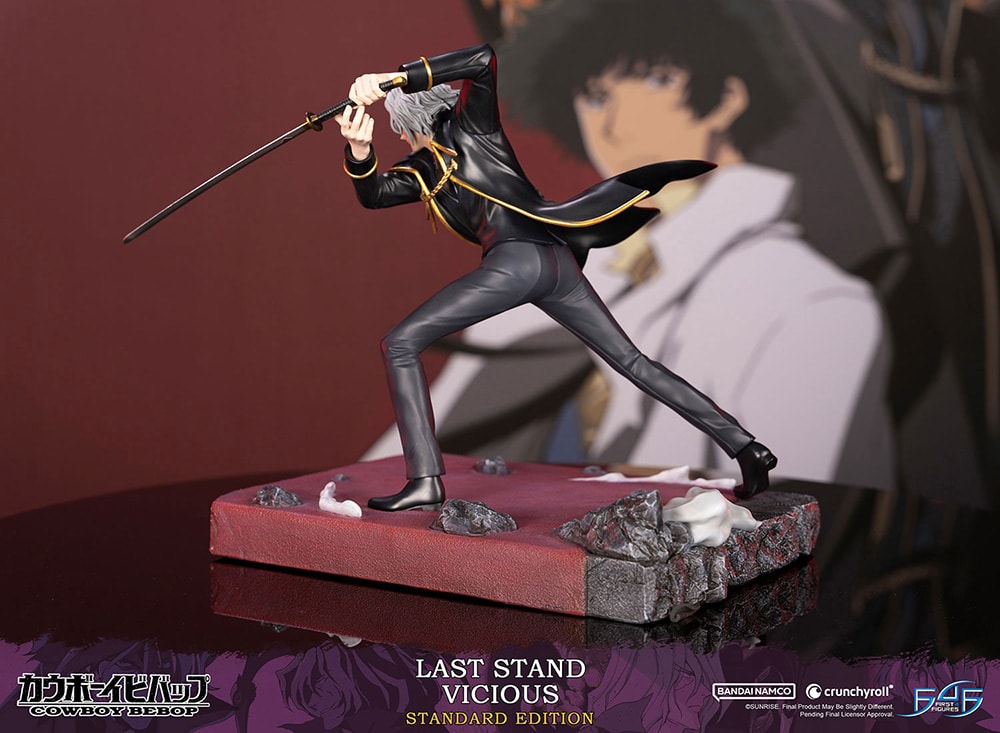 Cowboy Bebop Last Stand Vicious Statues - Prototype Shown View 6