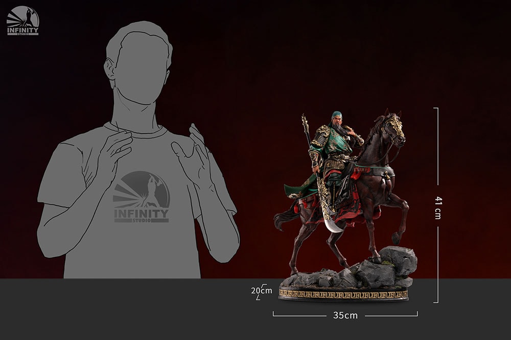 Blade-Wielding Guan Yu (Colored Version)- Prototype Shown