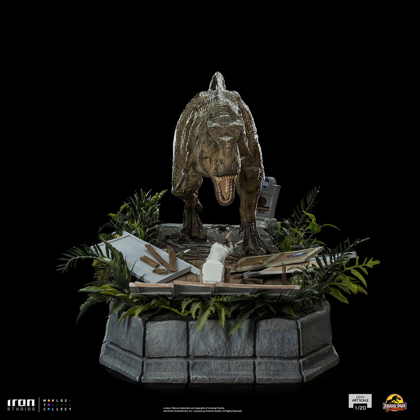 T-Rex and Donald Gennaro- Prototype Shown