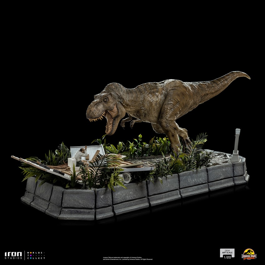 T-Rex and Donald Gennaro- Prototype Shown