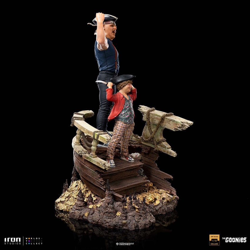 The Goonies Sloth and Chunk Deluxe Statues - Prototype Shown View 6
