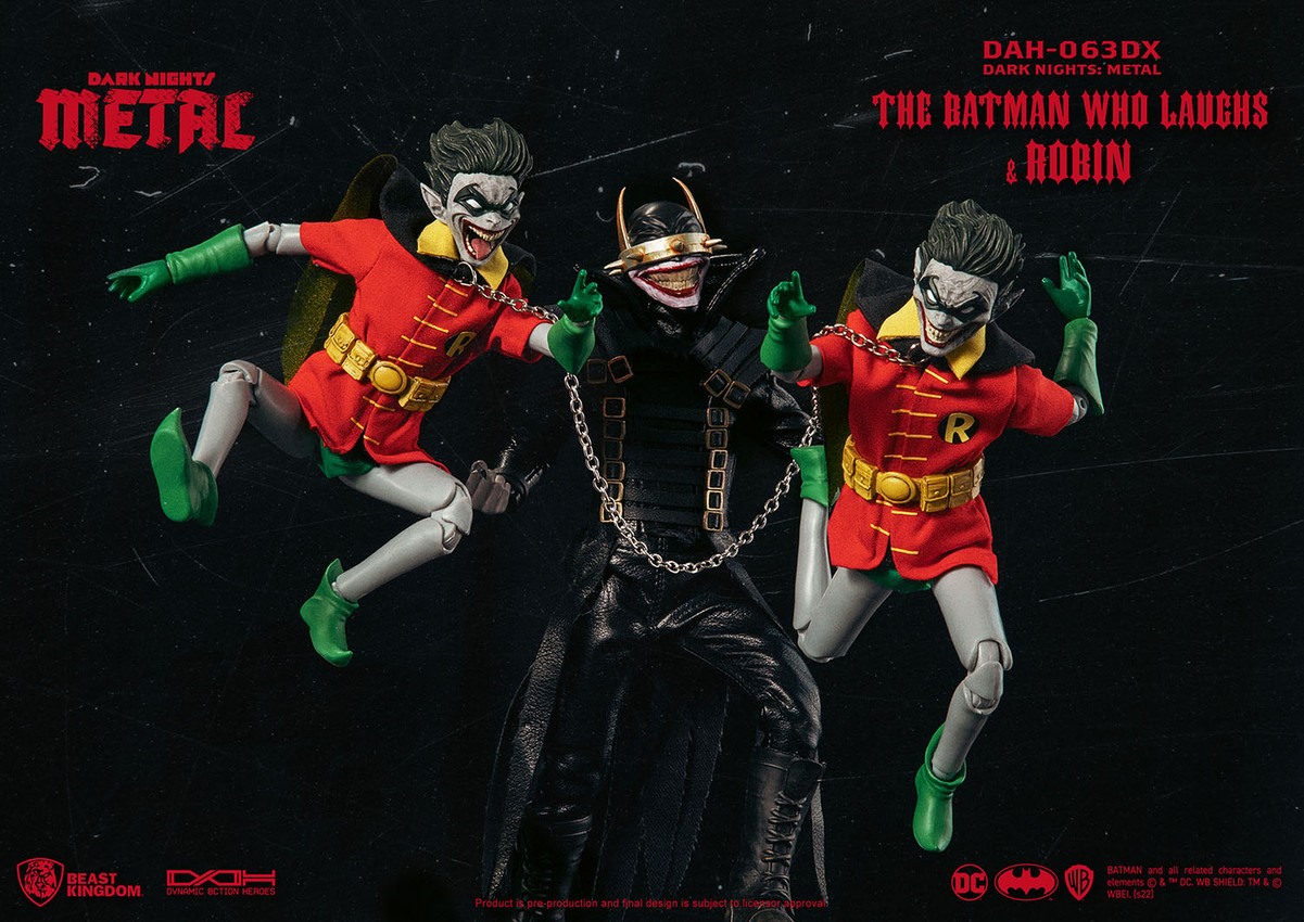 Batman Who Laughs & Robin Collectible Set by Beast Kingdom | Sideshow  Collectibles