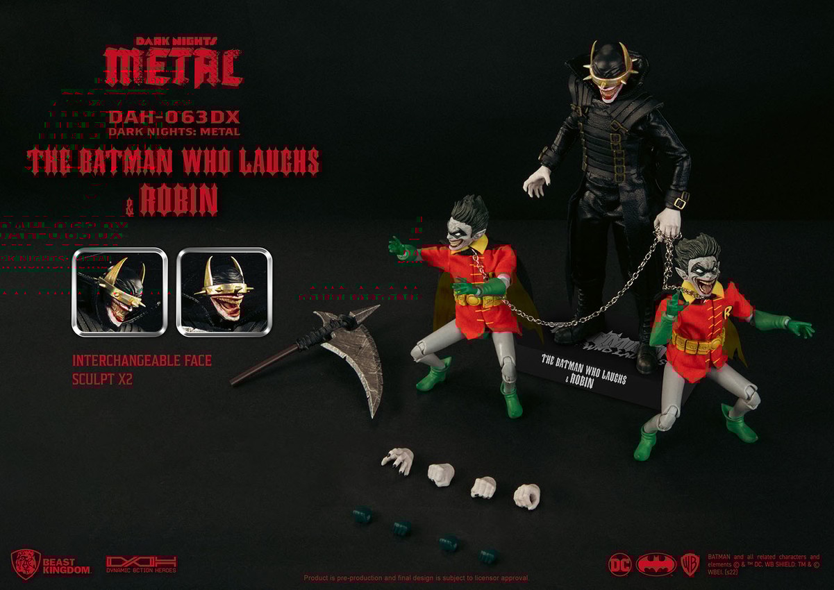 Batman Who Laughs & Robin- Prototype Shown