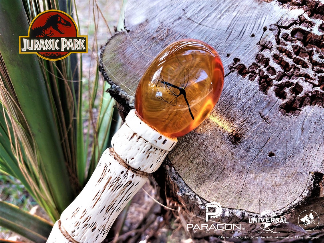 Jurassic Park John Hammond's Cane Prop Replica - Prototype Shown View 6
