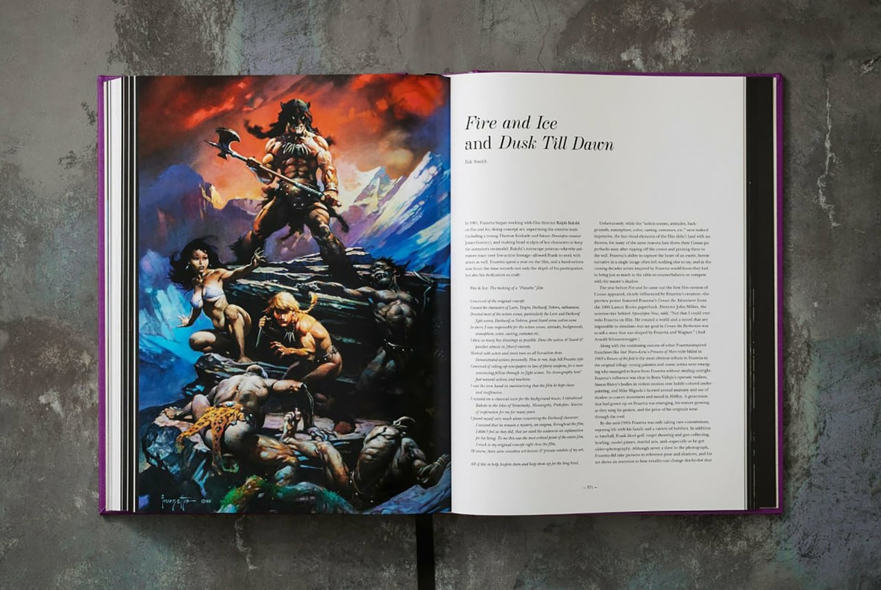 The Fantastic Worlds of Frank Frazetta Book by Taschen | Sideshow