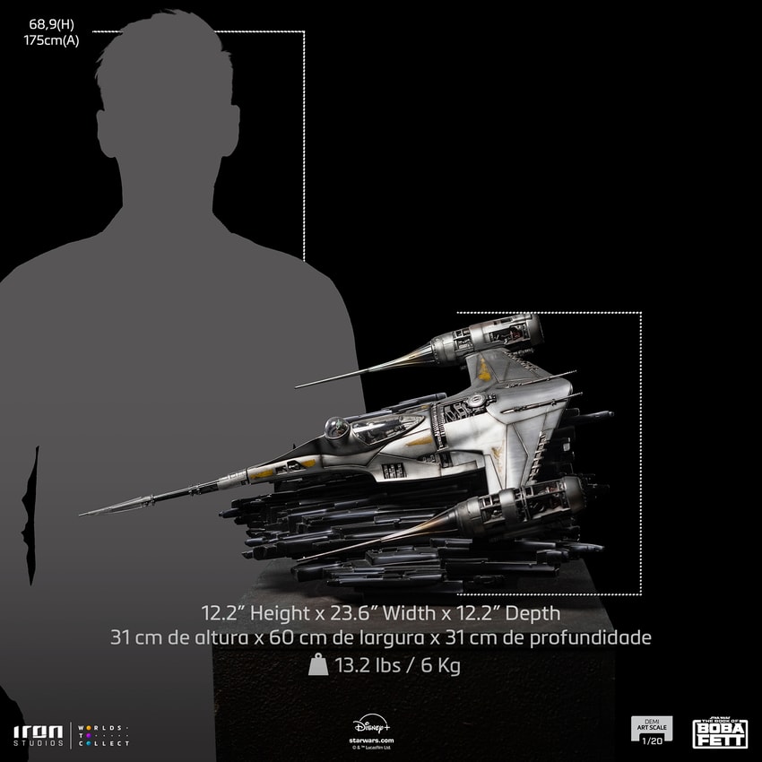 Mando's N-1 Starfighter- Prototype Shown