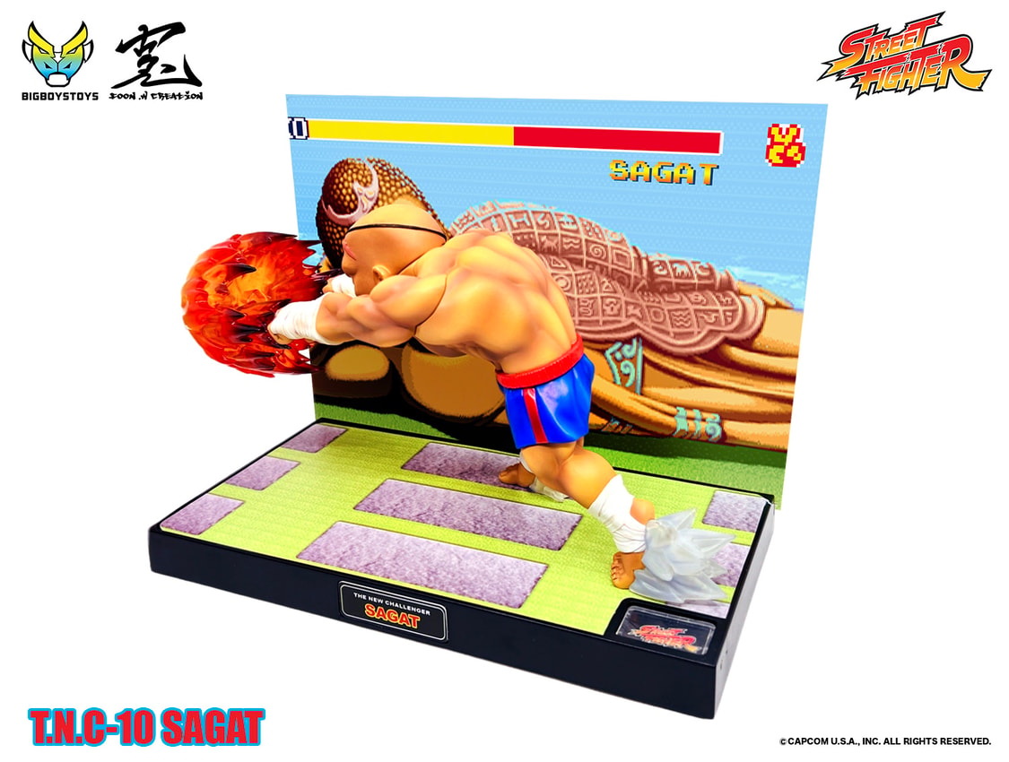 Sagat T.N.C. PVC Figure | Sideshow Collectibles