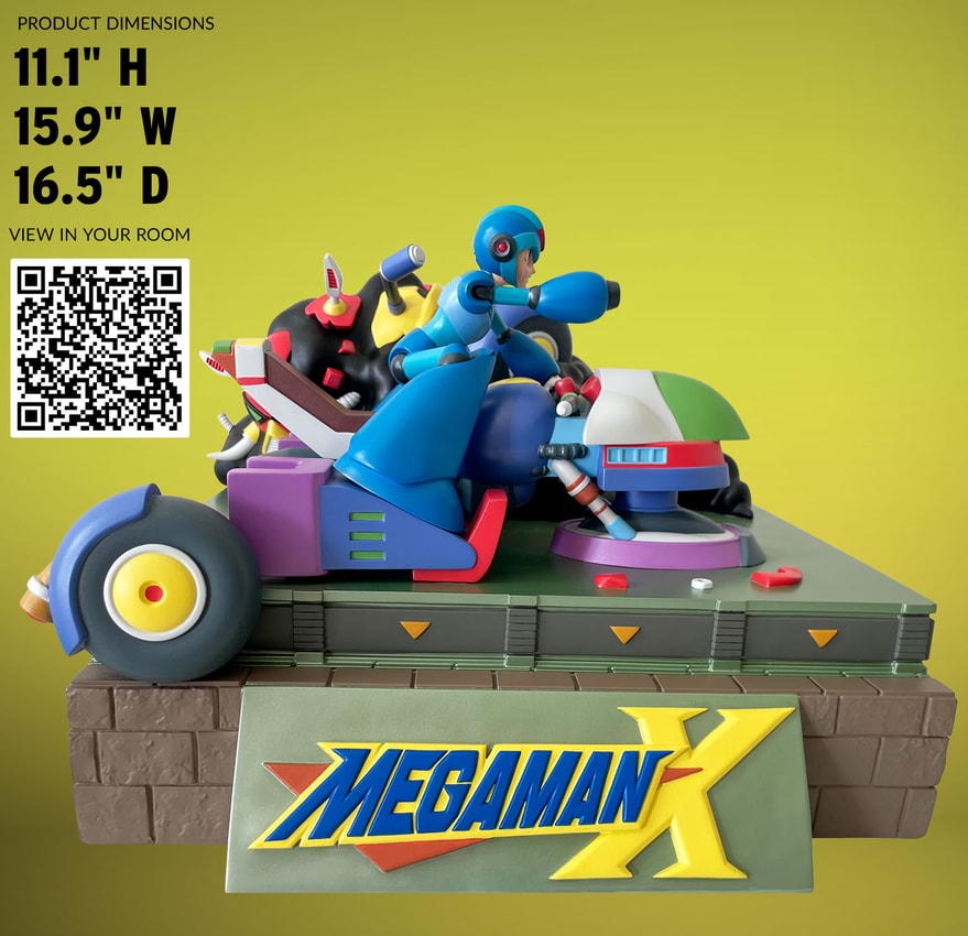 Mega Man X On Ride Chaser- Prototype Shown