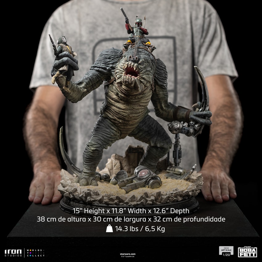 Boba Fett & Rancor- Prototype Shown