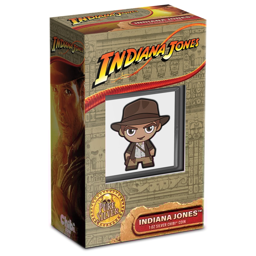 Indiana Jones 1oz Silver Coin- Prototype Shown
