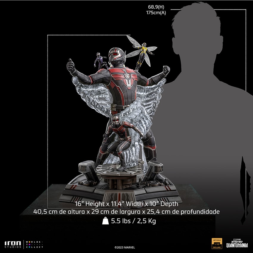 Quantumania Ant-Man and the Wasp Deluxe- Prototype Shown