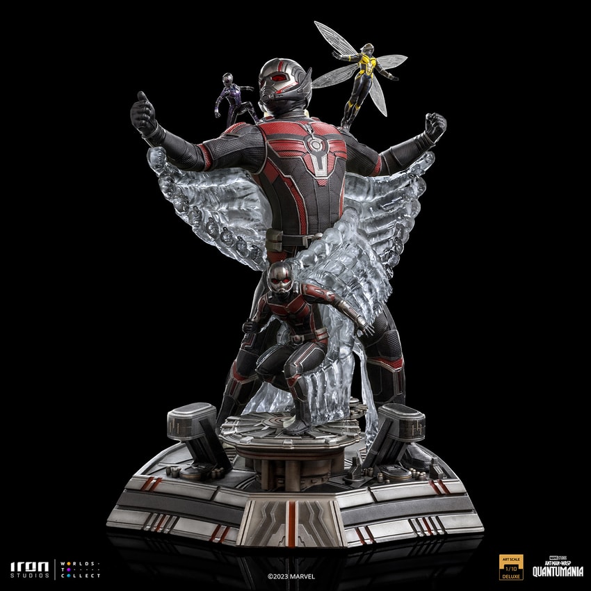 IRON STUDIOSフィギュア アントマン マーベル アベンジャーズ Quantumania Ant-Man 1:10 Scale Statue by Iron Studios | Sideshow
