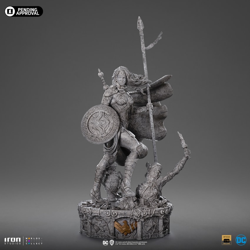 Wonder Woman Unleashed (Marble Edition) Art Scale 1:10 Wonder Woman Unleashed (Marble Edition) Art Scale 1:10