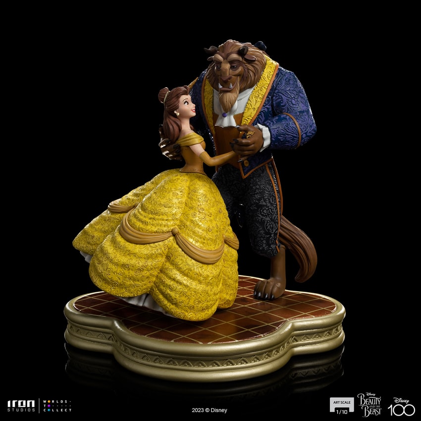 Beauty and the Beast 1:10 Scale Statue by Iron Studios | Sideshow