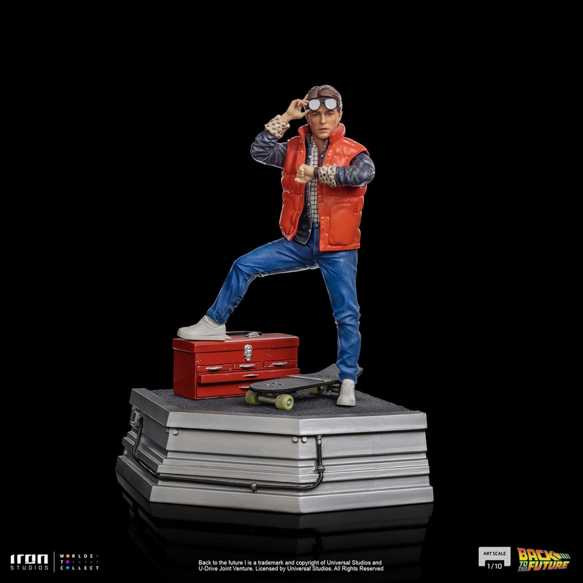 Back to the Future Marty McFly 1:10 Scale Statue - Prototype Shown View 6