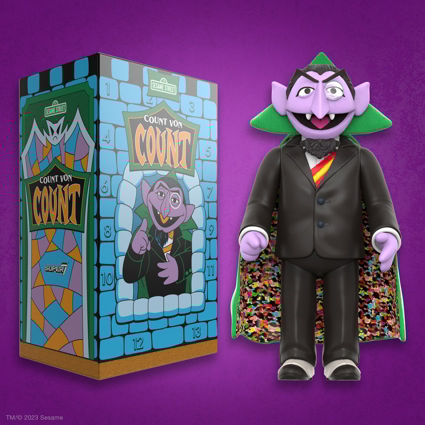 Count Von Count Supersize Vinyl Collectible by Super 7 Sideshow