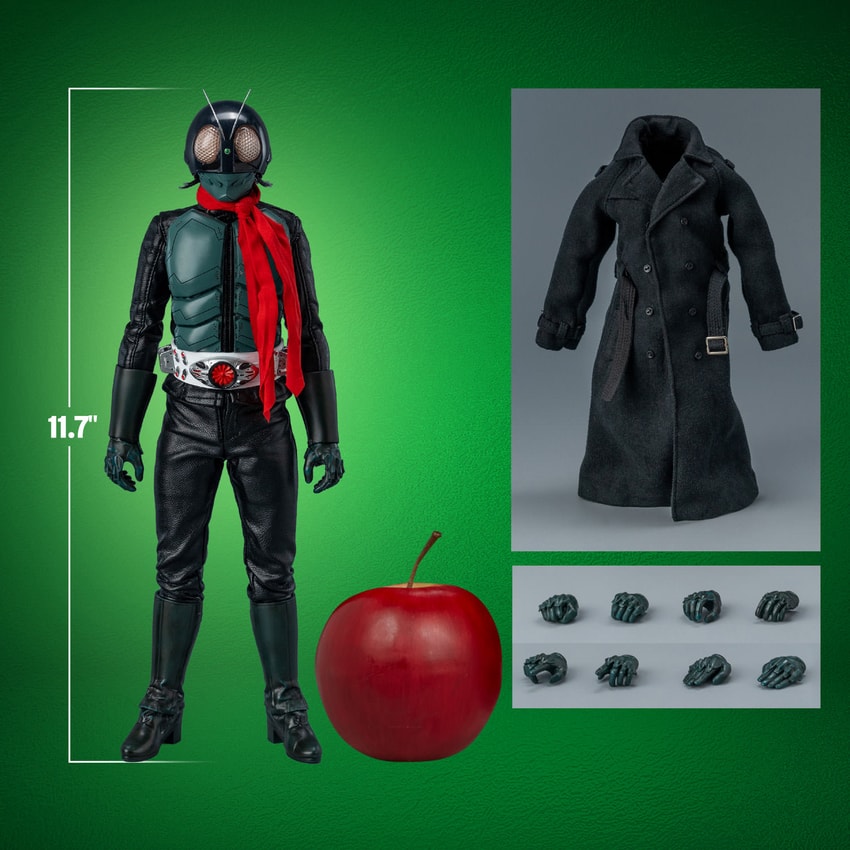 Shin Masked Rider- Prototype Shown View 2