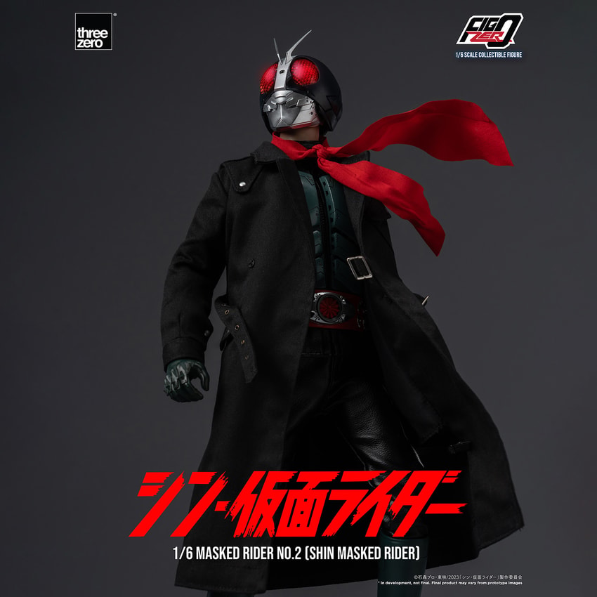 Kamen Rider Shin Masked Rider No. 2 Sixth Scale Figure - Prototype Shown View 5