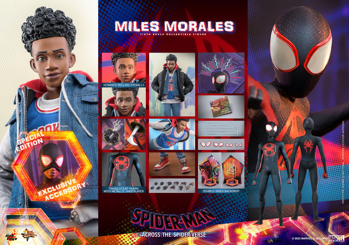 ホットトイズ MMS710 スパイダーマン マイルス・モラレス1/6 フィギュア Miles Morales (Special Edition) Sixth Scale Figure by Hot Toys