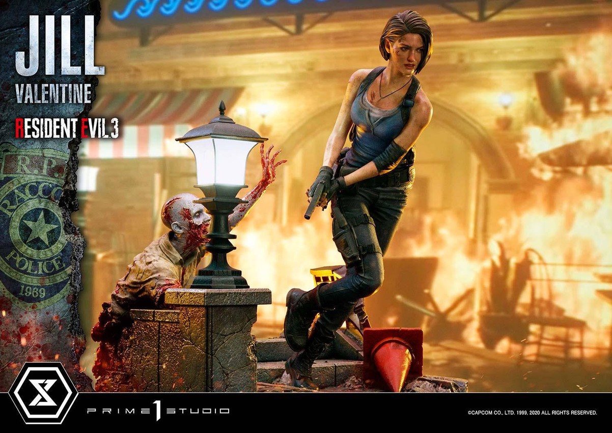 Resident Evil Jill Valentine Quarter Scale Statue  Collector Edition - Prototype Shown View 6