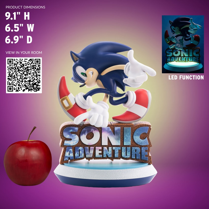 4 premières figurines Sonic the Hedgehog Collectors Edition Figurine 27 cm
