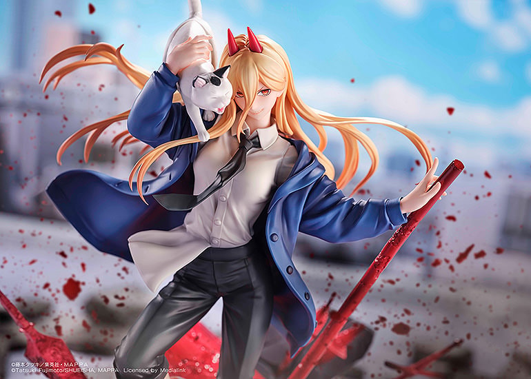 Chainsaw Man Power & Meowy Collectible Figure - Prototype Shown View 5